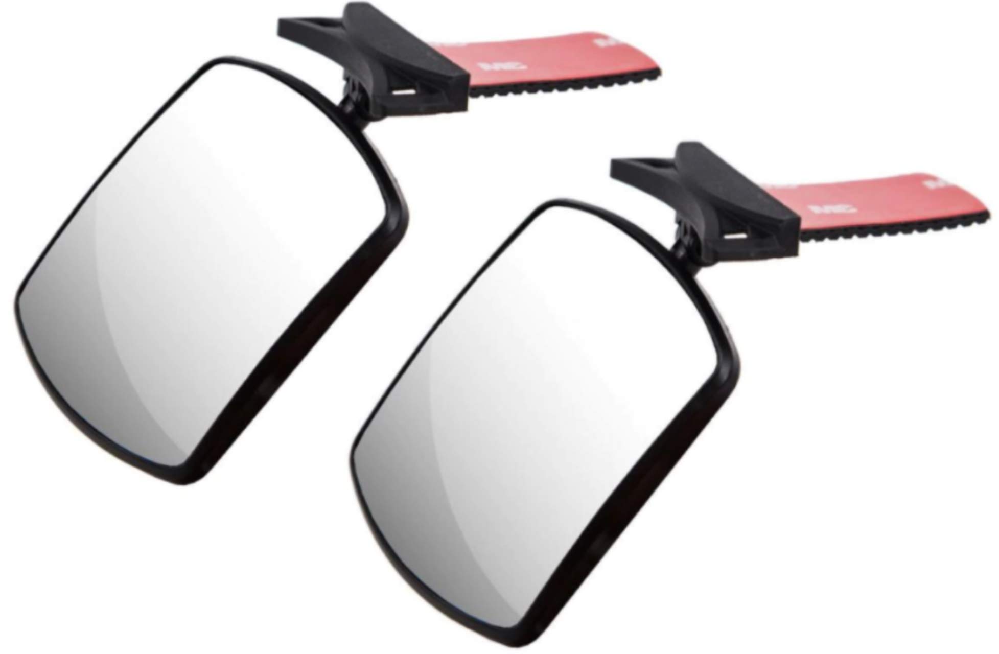 

Heizi Rearview Mirror, Auxiliary Mirror, Car Mirror, Wide Mirror, Visibility Support, Reduces Blind Spots, Set of 2