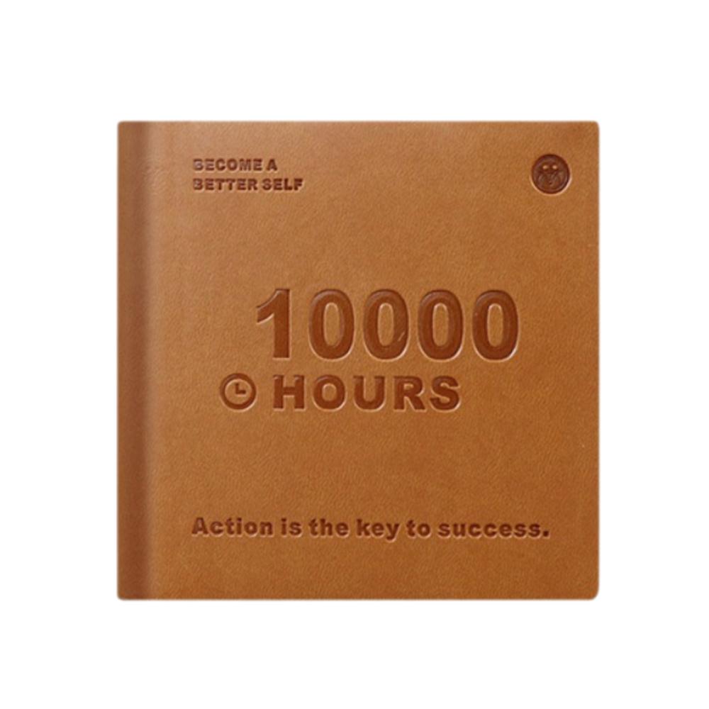

Time Management 10000 Hours Planner Portable Note-Taking Daily Planner Learning Schedule To Do List Notebook