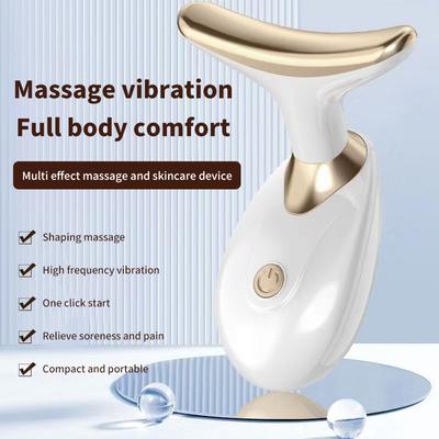 Hals-Facelift-Geräte-Therapie, Hautstraffung, Anti-Falten, LED-Photonen-Nackenmassagegerät, V-Facelifting, Reduzierung des Doppelkinns, Gesichtspflege
