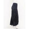 Specchio Rose Pleated Woven Long Skirt 441 244