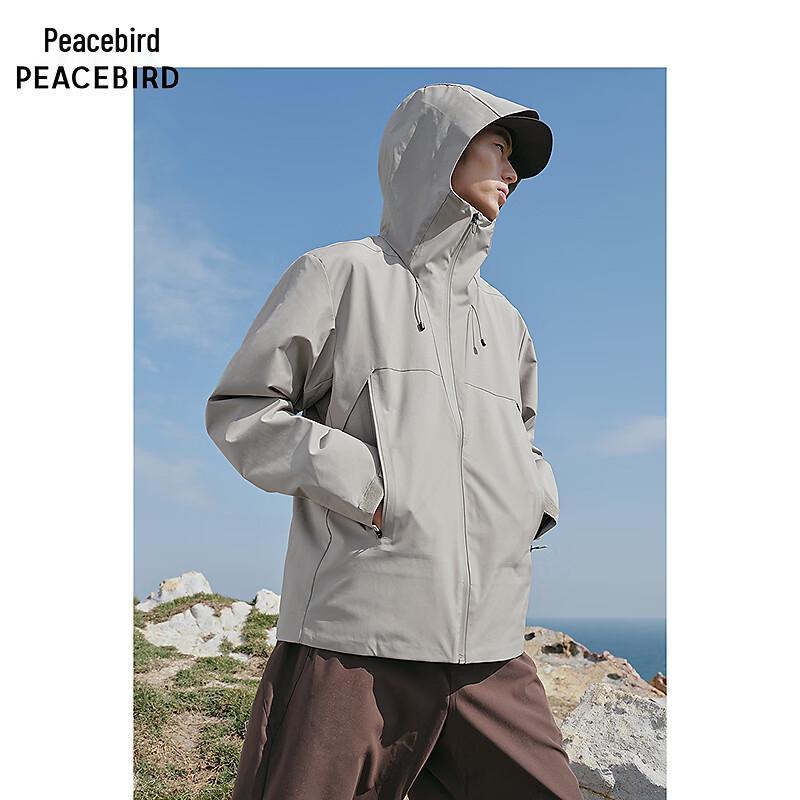

PEACEBIRD Men s Hooded Casual Outdoor Jacket XL