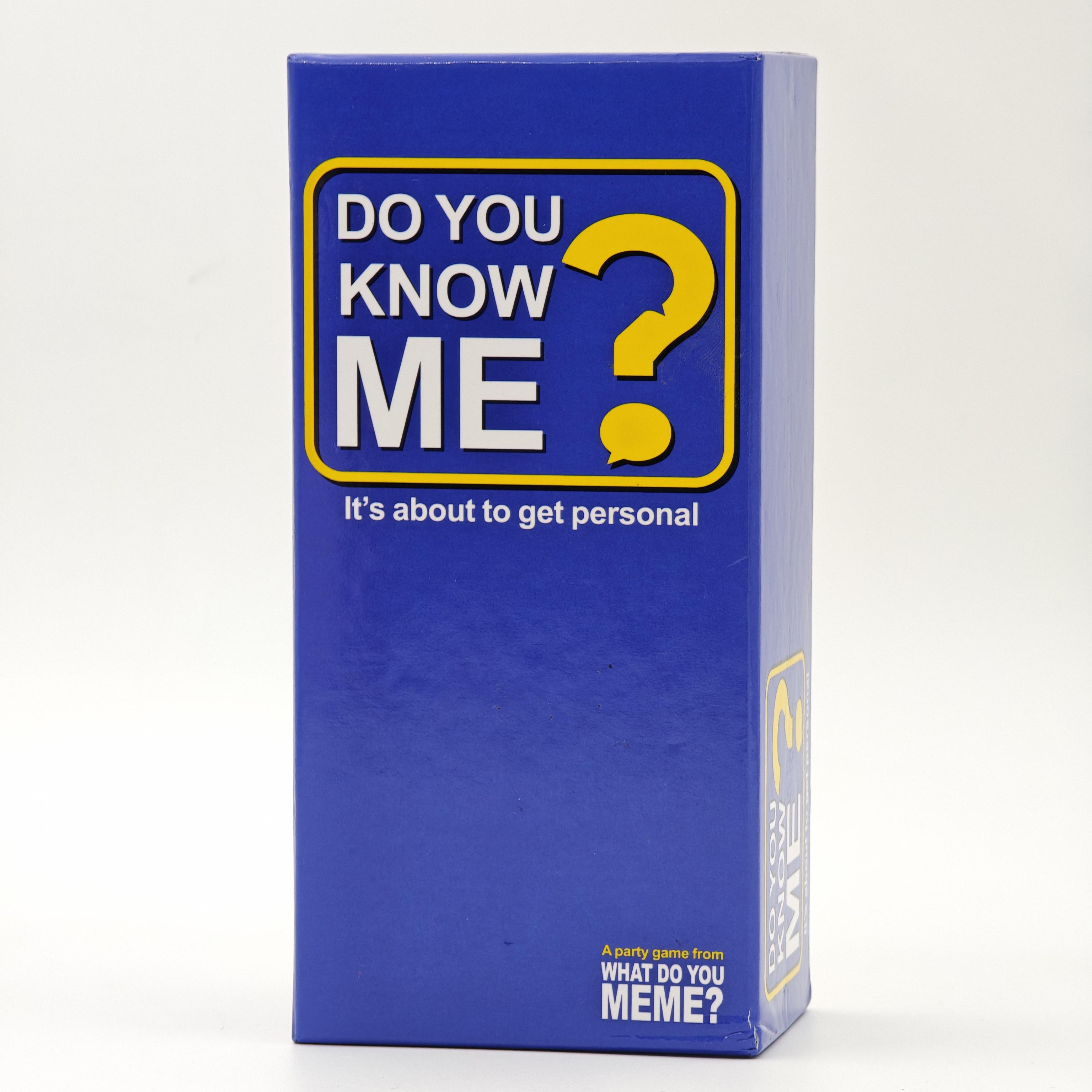 Do You Know Me? Party Game | Fun Adult Card Game for Friends & Family | Deep Social Icebreaker