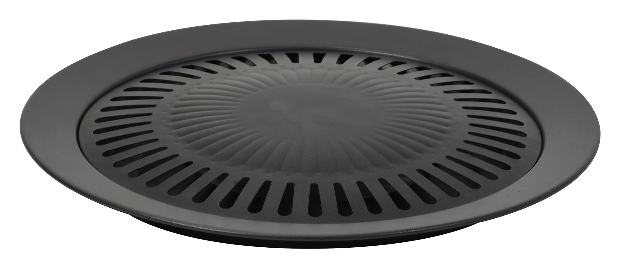 

Pearl Metal Yakiniku Grill Plate, 31cm Round, Fluoroplastic Coating, for Portable Stoves, Barnista HC-938