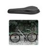 Mountain Bike Saddle Cover Breathable Super Soft Sponge Gel Bike Seat Waterproof Shock Absorption B
