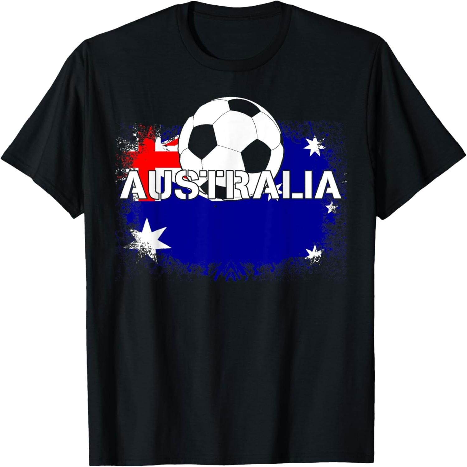 Australia Football T-Shirt - Australia Soccer Jersey S