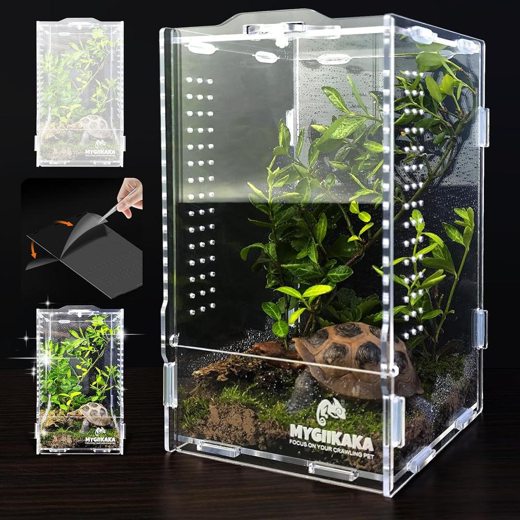 Acryl-Sprungspinnen-Terrarium, Insekten-Terrarium, Käfiggehege, Gottesanbeterinnen-Habitat, Froschgehege