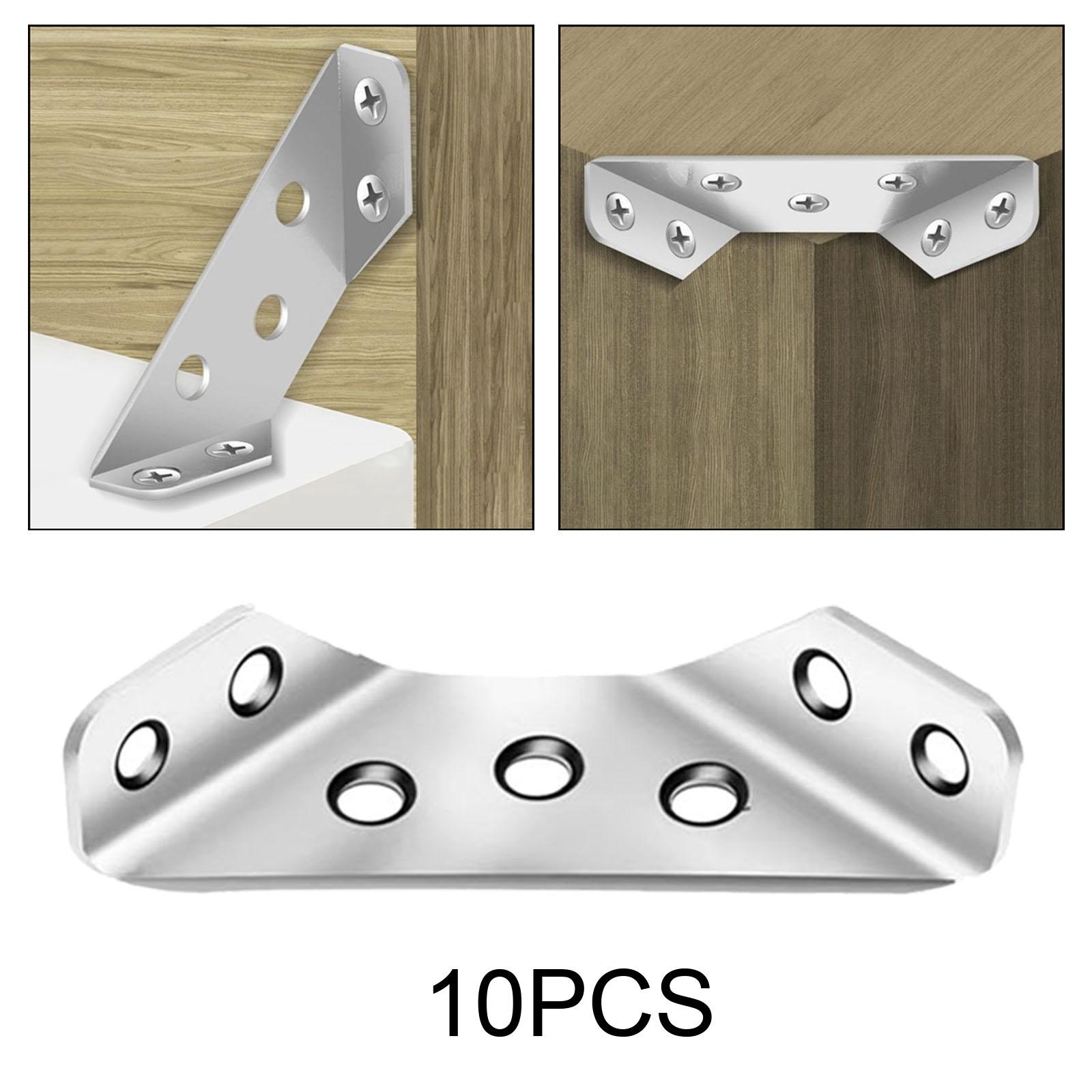 

10 шт. угловой распорки из нержавеющей стали для шкафа, стола, шкафа