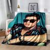 Rock Roll Legend Blanket Warmthful Decor Suitable for Picnics Bed Chair for All Seasons Modern Style Ideal Gift For Birthday Valentine'S Day