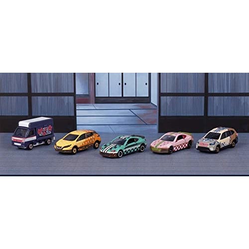 Demon Slayer Tomica Vol.1 5-piece set: Tanjiro, Inosuke, Nezuko, Zenitsu, and Kanao