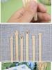 Colorful Wooden Popsicle Sticks for DIY Crafts, Children's House Models, and Architectural Materials.
