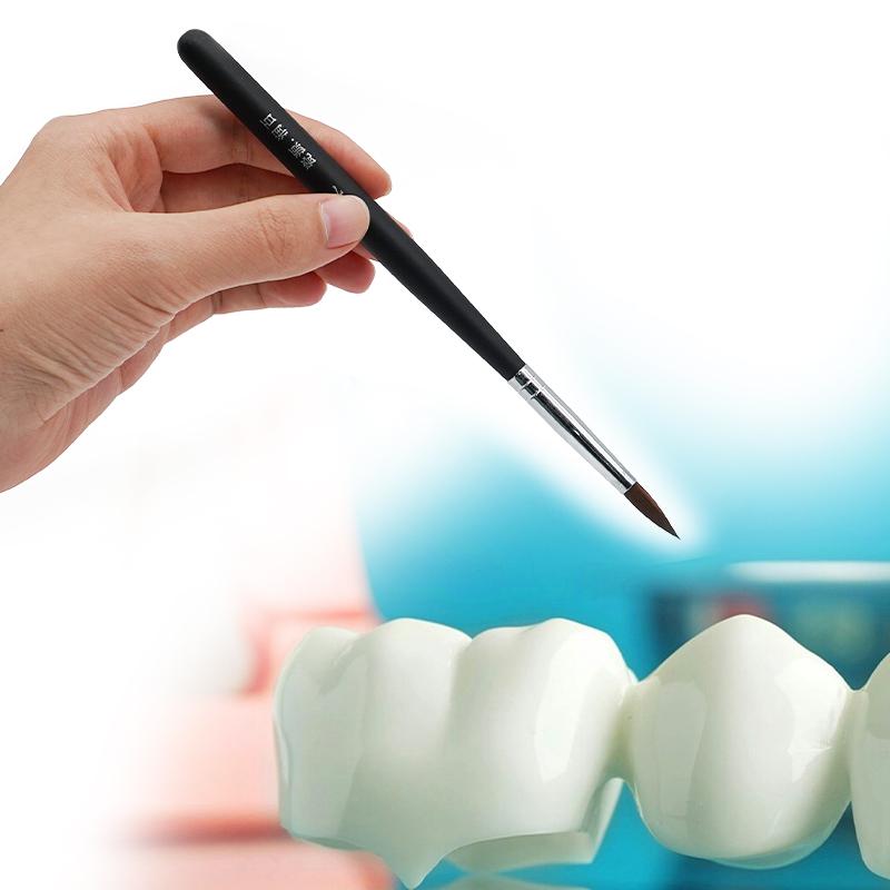 1 Pcs Dental Porcelain Brush Pen 10 Models Stacking Glazing Brush Dentist Tools Lab Equipment Technician