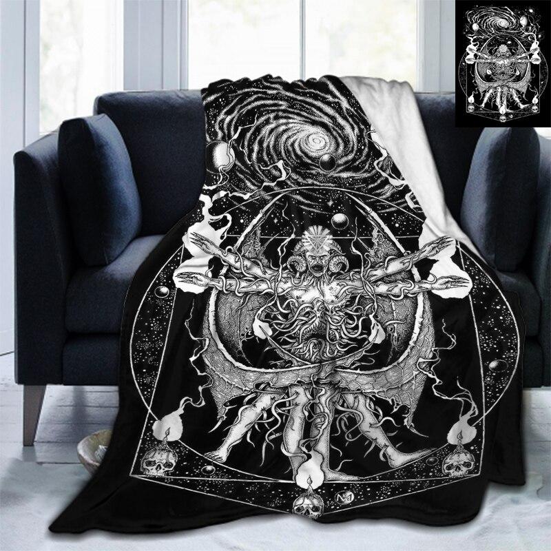 Weiche Überwurfdecke aus Flanell, für alle Jahreszeiten, leicht, für Wohnzimmer/Schlafzimmer, warme Decke