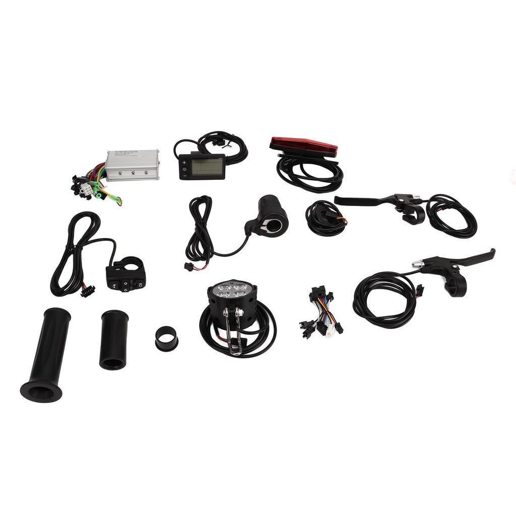 24?48V 250W 350W Elektrofahrrad Umrüstsatz Elektrofahrrad Controller mit Panel Gasgriff für Elektrofahrräder Roller