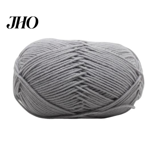 DIY Knitting Yarn Wool Line Professional Ultra Soft Needlework Milk Cotton Crochet Knitted 4Ply for Home