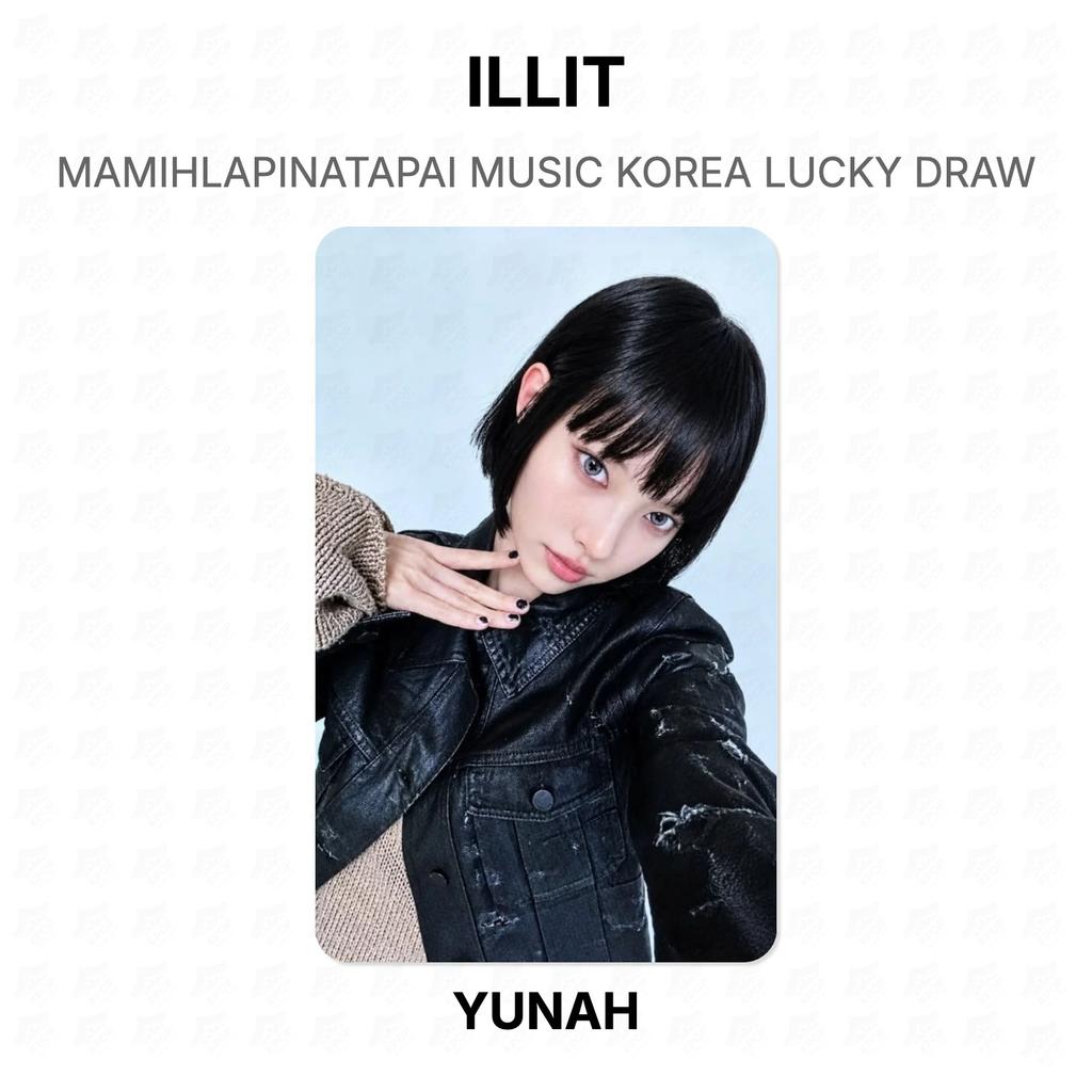 ILLIT MAMIHLAPINATAPAI MUSIC KOREA LUCKY DRAW Official Photocard