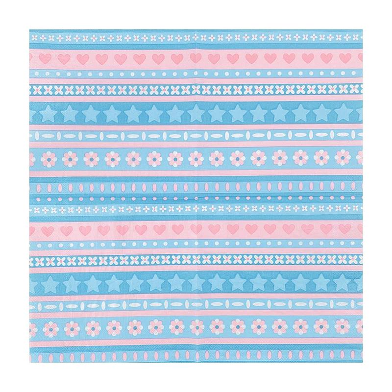 20pcs/Pac 33*33cm 2-Ply Disposable Party Napkin Cartoon Pattern