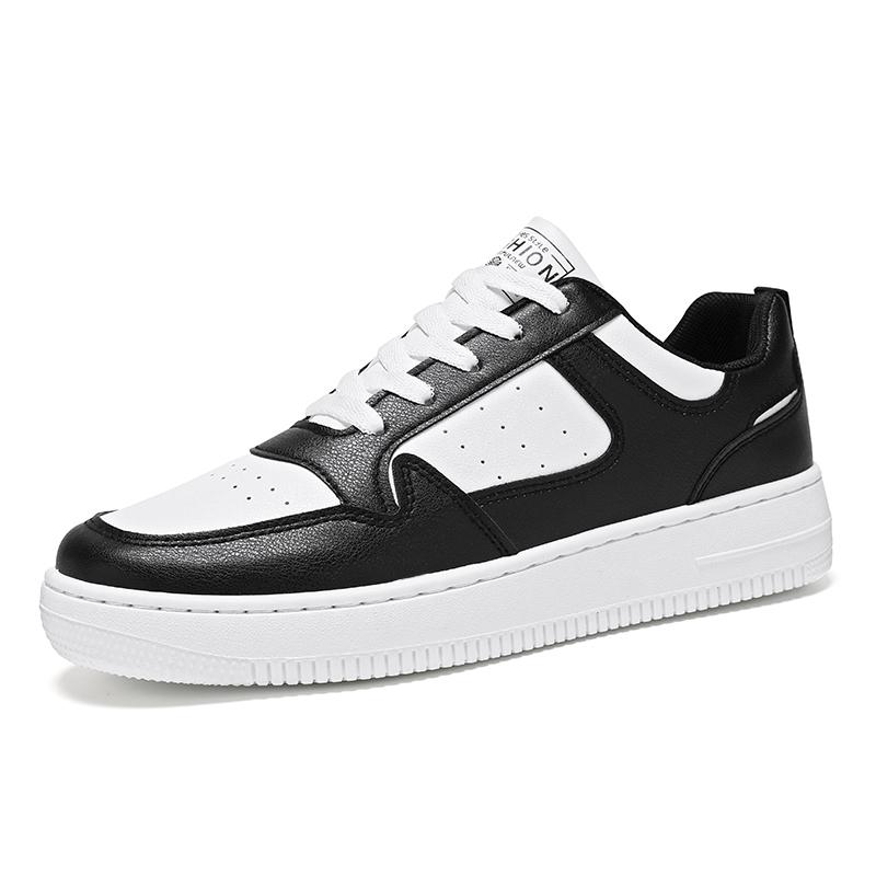 Casual sports shoes, men's flat shoes, spring and autumn breathable and fashionable vulcanized shoes, men's running shoes