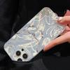 For iPhone 14 13 15 16 Pro Max Case Luxury Laser Silver Butterfly Phone Case for iPhone 16E 11 12 Pro Max XS XR 7 8 16 Plus Case