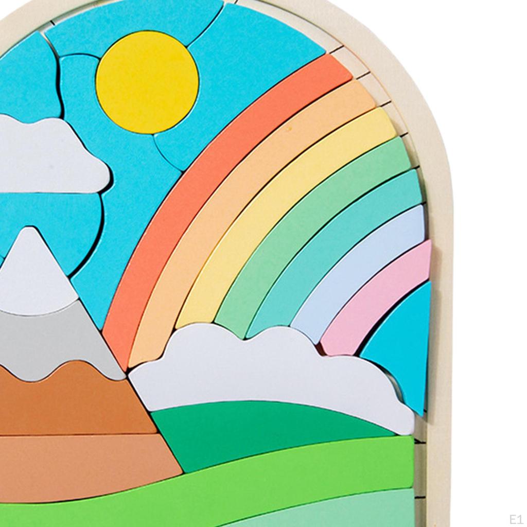 Educational Wooden Puzzle Set for Kids