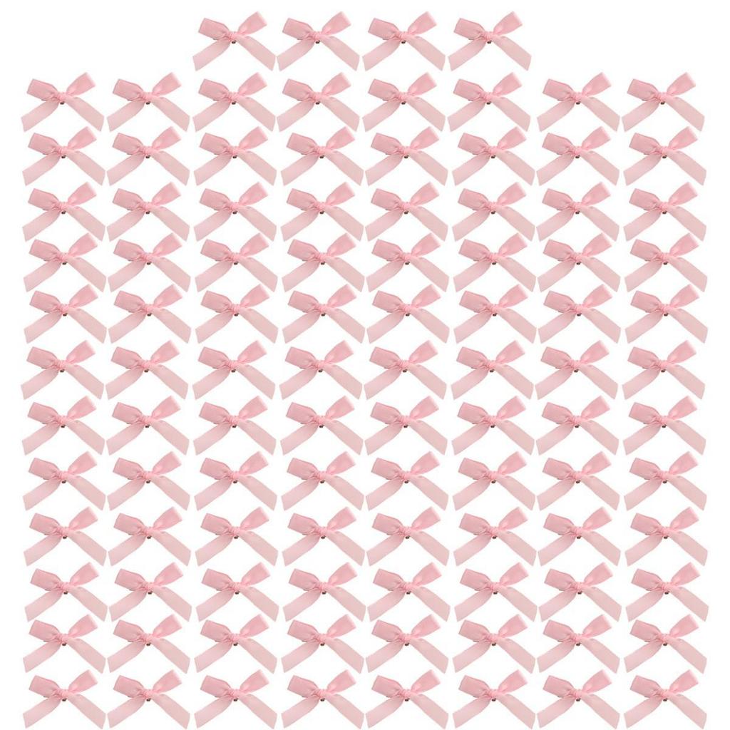 Ballet Style Ribbon Bow Duckbill Clip - Sweet 4cm Hair Accessories