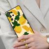 Summer Lemon and Leaf Cell Phone Case for Samsung Galaxy S26 Ultra S25 S24 S23 S22 S21 S20 Note10 Cover