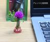 starPG Dollhouse Scenery Series Glass Miniature Hobby DIY Materials of 3 Transparent Vases, 1/12 Scale, 6-Piece Set, Customizable, (Set Vases)