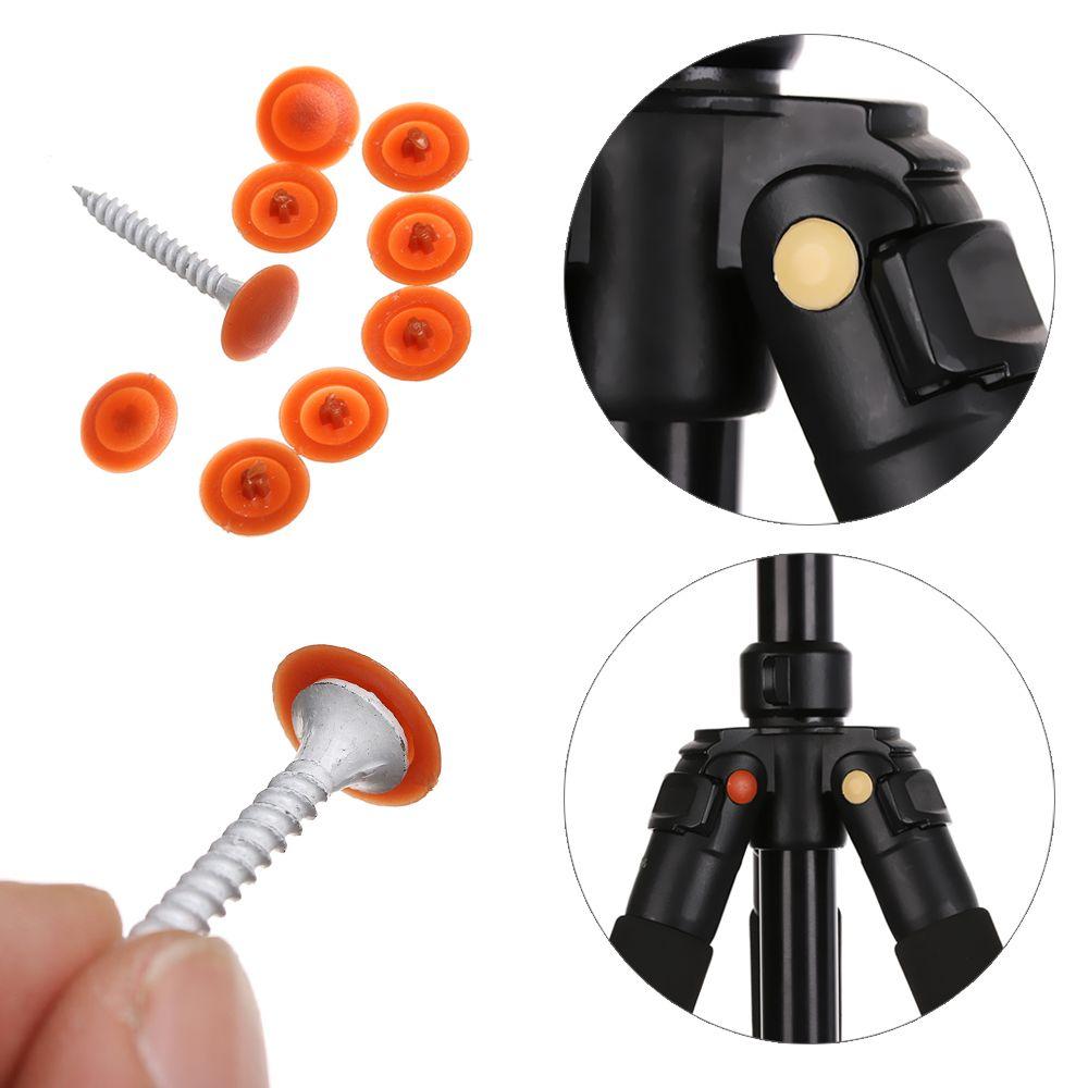 200pcs/bag Plastic Furniture Exterior Hardware Protective Cap Nuts Covers Cross Screws Decor