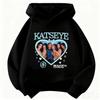 2026 Katseye Idol Printed Children'S Hooded Sweatshirt, Unisex, Harajuku Style Casual Style, Children'S Street Style Clothing