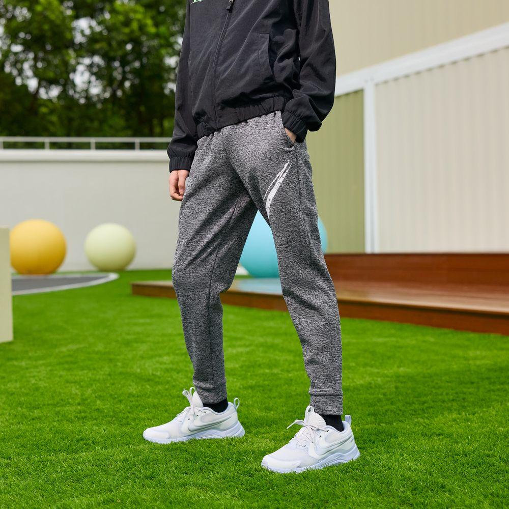 Teenagers Nike Knitted Sweatpants Fleece Lined Minimalist Style Therma XL