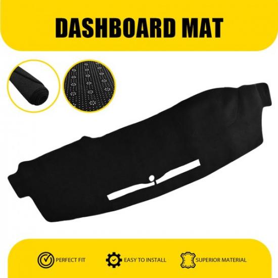 Dashboard Suede Dashmat Mat Dash for Cover 2014-2018 Chevrolet Silverado