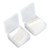 80PCS Self Adhesive Eyelash Strips Strong Hold   Lasting Waterproof Reusable Replacement Lash Glue Strip