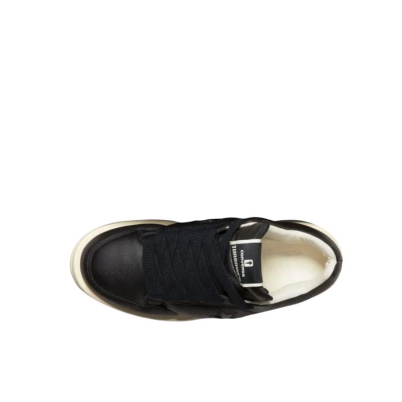 Converse Rick Owens X DRKSHDW TURBOWPN Low Black Cloud Cream Unisex Sneakers A12063C