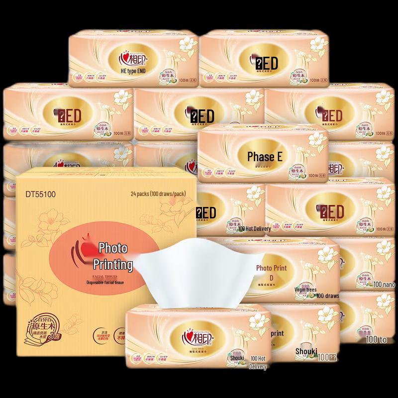 Heart to Heart Classic 3-Ply Facial Tissues 24-Pack