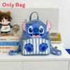 Stitch Plüschtier Tasche mit Canvas Innentasche für den täglichen Freizeitgebrauch