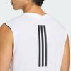 Adidas D4T Primelift 3 Stripes Slim Fit Round Neck Vest Men tops KD0376