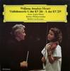 LP Record WOLFGANG AMADEUS MOZART  ANNESOPH  Violinkonzerte Gdur KV 216  Adur 827621 ETERNA 1982 German Dem Classical Used