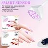 With 4 Timer Settings Rechargeable Nail Lamp 360° Bendable Drying Nail Dryer  Nail Care