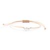 Artificial Crystal Braided Bracelet Handcrafted Adjustable String Rope Bracelet Boho Summer Bracelet Gift for Friends Men Women