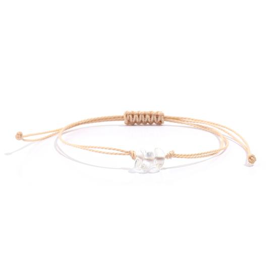 Artificial Crystal Braided Bracelet Handcrafted Adjustable String Rope Bracelet Boho Summer Bracelet Gift for Friends Men Women
