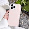 Französische Zarte Rosa Spitze Transparent Stoßfeste Handyhülle für iPhone 17 17Air 16 15 14 13 12 11 Pro Max