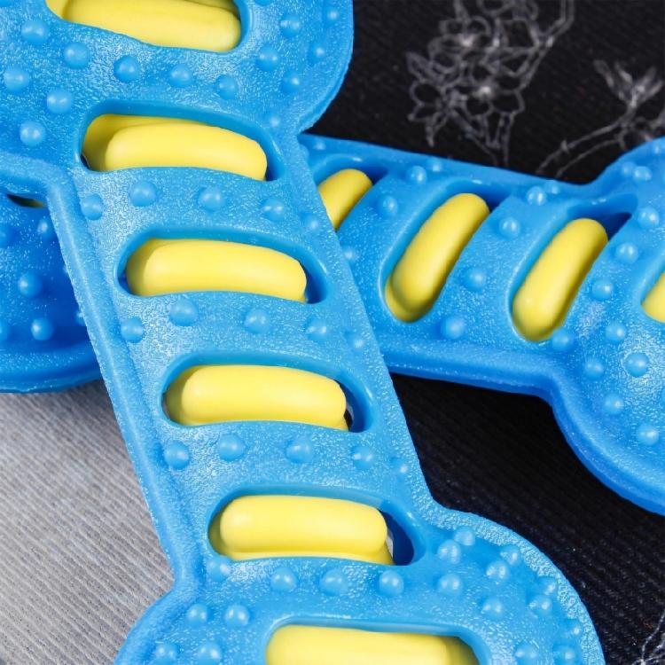Set of 3 Entertaining Squeaky Dog Toy Bone for Boredom Dog Entertainment Chew Toy for Aggressive Chewer Clean Teeth