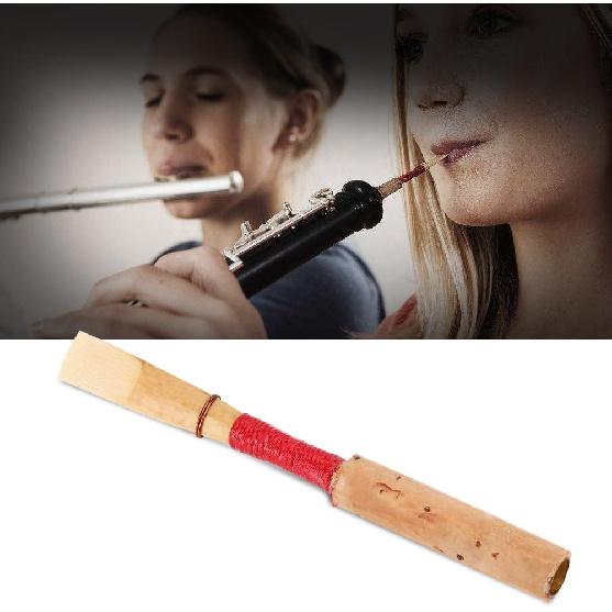 

Трости для гобоя Ejoyous для начинающих, 5 шт. тростей для гобоя средней мягкости с пластиковым тубусом, бамбуковые трости для гобоя средней жесткости, аксессуары для инструмента