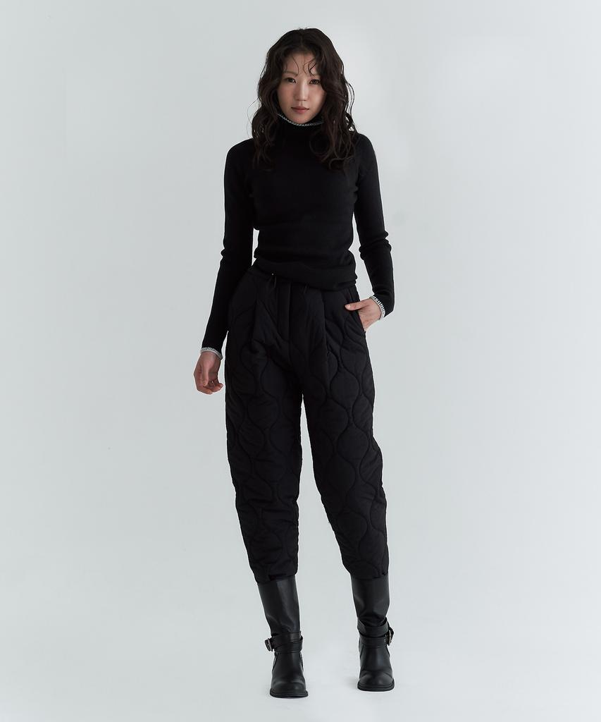 Peulleio Padded Pants _ Black