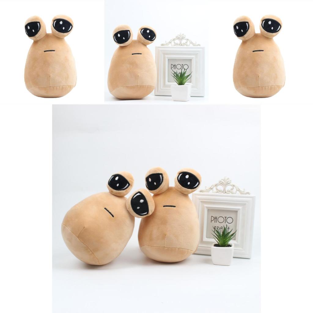 Adorable My Pet Alien Pou Plush Toy With Soft And Non-toxic Fabric For Kids