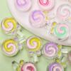 Perlen Armband Perlen DIY Handarbeit Kopf handgefertigt Acryl Lose Perlen Lollipop Tropf Öl Handykette Seil Material DIY Haarschmuck