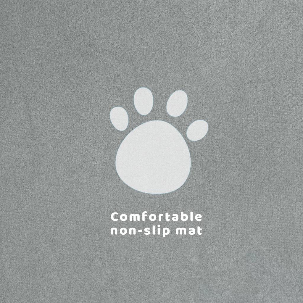 Large scale with maximum weight accuracy suitable for large dogs dog/animal 80x50cm, non-slip pad, 100kg, 10g, black,