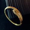 New Ling Snake Advanced Snake-shaped Bracelet, Light Luxury, Simple and Versatile Fashion Bracelet