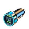 Digital Display 66W Multi-Function Car Charger with PD+QC3.0 Fast Charging