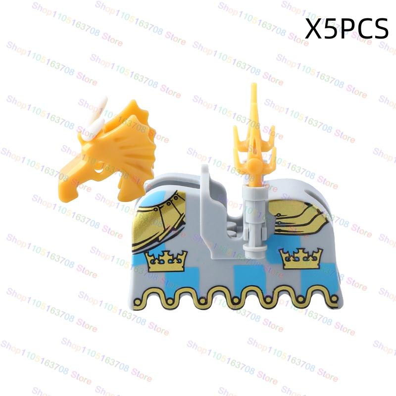 High-Quality Moc High-Quality Medeival High-Quality Knights High-Quality Figures High-Quality Horse High-Quality Saddle High-Quality Mount