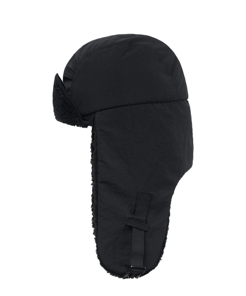 MUSINSA STANDARD Nylon Trooper Hat [Black]